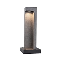 Borne d'éclairage CONCREA SQUARE angulaire IP65, grès
