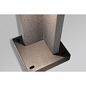Paulmann Paletto luminoso CONCREA SQUARE angolare IP65, Pietra arenaria  Paulmann Paletto luminoso CONCREA SQUARE angolare IP65, Pietra arenaria