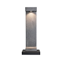 Paulmann Borne d'clairage CONCREA BOLLARD STRAIGHT droit IP65, grs, noir  