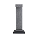 Paulmann Borne d'clairage CONCREA BOLLARD STRAIGHT droit IP65, grs, noir  