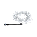 Paulmann Catena Luminosa PLUG & SHINE LIGHT CHAIN 7 lang IP44, Nero dimmerabile