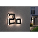 illuminated house number IP44