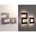 illuminated house number IP44