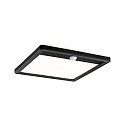 Outdoor LED Panel LAMINA PIR, IP44, mit Bewegungsmelder, Eckig, 25x25cm, 230V, 15W 3000K 950lm, wei, Schwarz