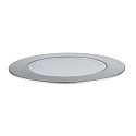 Paulmann LED Outdoor Bodeneinbauleuchte FLOOR PLUG & SHINE CH, 3er Set, 80, 3x 1,3W, 3000K, 50lm, IP67, silber