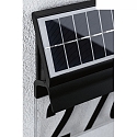 Paulmann illuminated house number IP44, black