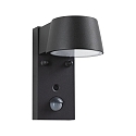 Paulmann LED Au�enwandleuchte CAPEA, IP44, mit Multi-Modus-Sensor, 6W 2200/3000K 450lm 98�, Alumnium, anthrazit / klar