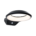 outdoor wall luminaire ANELA PIR with motion detector LED IP44, anthracite