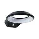 Paulmann outdoor wall luminaire ANELA PIR with motion detector LED IP44, anthracite