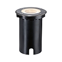 Paulmann LED Outdoor Smart Home Bodeneinbauleuchte FLOOR RGBW ZigBee, rund, 230V, 9W, 2700-6500K, 300lm, IP67, schwarz