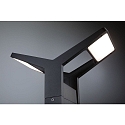 Paulmann Paletto luminoso JUNTEA PIR 2 2-Lampadine, con sensore IP44, antracite, opaco 