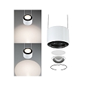 Paulmann Luci a sospesione URAIL ALDAN LED su / giù, con ottica a lente, Bianco dimmerabile Paulmann Luci a sospesione URAIL ALDAN LED su / giù, con ottica a lente, Bianco dimmerabile