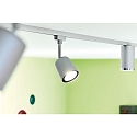 Spot URAIL COVER GU10, chrome, chromé mat gradable