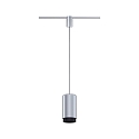 1- Luminaire  suspension monophas URAIL CORUS E27, chrom mat