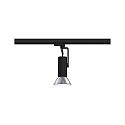 Paulmann Halogène sur rail APOL II réglable E27, noir  Paulmann Halogène sur rail APOL II réglable E27, noir