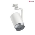 Paulmann Riflettori su rotaie PRORAIL3 SPOT ASTHENE cilindrico, regolabile E27, Bianco