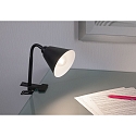 Paulmann Lampe à pince VITRIS avec interrupteur, avec bras flexible E14 IP20, noir  gradable Paulmann Lampe à pince VITRIS avec interrupteur, avec bras flexible E14 IP20, noir  gradable