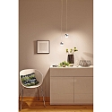 Paulmann Luminaire à suspension URAIL CAPSULE II LED, chrome, blanche gradable Paulmann Luminaire à suspension URAIL CAPSULE II LED, chrome, blanche gradable