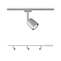 Paulmann Set di apparecchi URAIL COVER Set di 3 GU10, Cromo, Cromo opaco dimmerabile Paulmann Set di apparecchi URAIL COVER Set di 3 GU10, Cromo, Cromo opaco dimmerabile
