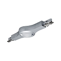 Connecteur longitudinal URAIL LED, chromé mat