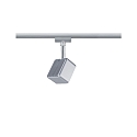 Paulmann Spot URAIL CUBE LED, Cromo, Cromo opaco