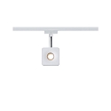 Paulmann Spot URAIL CUBE LED, Cromo, Bianco dimmerabile
