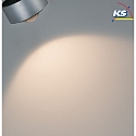 Paulmann Spot URAIL ALDAN LED con ottica a lente, Cromo opaco, Nero dimmerabile Paulmann Spot URAIL ALDAN LED con ottica a lente, Cromo opaco, Nero dimmerabile