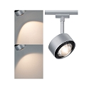 Paulmann Spot URAIL ALDAN LED con ottica a lente, Cromo opaco, Nero dimmerabile Paulmann Spot URAIL ALDAN LED con ottica a lente, Cromo opaco, Nero dimmerabile