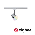 Paulmann Spot URAIL ZIGBEE CONE RGBW RGBW, contrlable par ZigBee GU10, chrom mat gradable