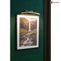 Paulmann Applique per quadri BENTO semicircolare, inclinabile, medio IP20, Ottone vecchio 