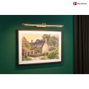 Paulmann LED Bilderleuchte MINGO, 60cm, 230V, 11W 3000K 810lm, neigbar, Altmessing