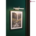Paulmann LED Bilderleuchte RENAN, 40cm, 230V, 9.5 3000K 600lm, Altmessing