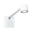 picture lamp ADELIA, brushed aluminium dimmable