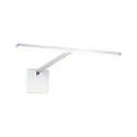 picture lamp XANA, brushed aluminium dimmable
