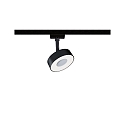 1-Projecteur monophas URAIL CIRCLE LED IP20, noir mat gradable