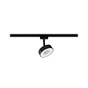 Paulmann 1-Projecteur monophas URAIL CIRCLE LED IP20, noir mat