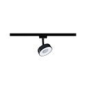 Paulmann 1-Projecteur monophas URAIL CIRCLE LED IP20, noir mat