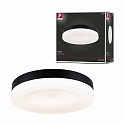 Paulmann LED Deckenleuchte AMALIE, IP20, 230V, 18W 2700K 1000lm, 3-Step-Dim, schwarz