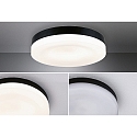 Paulmann LED Deckenleuchte AMALIE, IP20, 230V, 18W 2700K 1000lm, 3-Step-Dim, schwarz