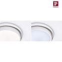 Plafoniera MALIK IP20, opaco, bianco dimmerabile