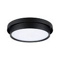 Paulmann Plafoniera MALIK IP20, opaco, nero dimmerabile