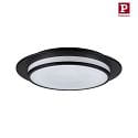Paulmann LED Deckenleuchte EGRON, 36cm, 230V, 18W, 2700K, 750lm, 3-Step-Dim, IP20, schwarz