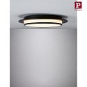Paulmann LED Deckenleuchte EGRON, 36cm, 230V, 18W, 2700K, 750lm, 3-Step-Dim, IP20, schwarz