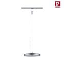 1- Luminaire à suspension monophasé HILDOR URail IP20, chromé mat gradable