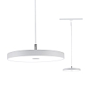 Paulmann LED 1-Phasen Pendelleuchte HILDOR URail, 230V, 15W, 4000K, 850lm, 3-Step-Dim, IP20, wei matt