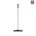Paulmann 1-phase pendant luminaire HILDOR URail IP20, black matt dimmable