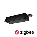 Paulmann receiver URAIL ZIGBEE/SWITCH ADAPTER ZigBee controllable, black matt