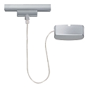 Paulmann Zubehör für 1-Phasen-Schienensystem URAIL - Stromeinspeisung, max. 1000W, 230V, Chrom matt Paulmann Zubehör für 1-Phasen-Schienensystem URAIL - Stromeinspeisung, max. 1000W, 230V, Chrom matt
