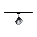Paulmann Spot URAIL ARENA LED rotatif, inclinable, chrome, noir mat