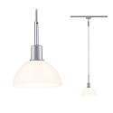 Paulmann pendant luminaire URAIL SARRASANI E14, chrome matt, opal dimmable Paulmann pendant luminaire URAIL SARRASANI E14, chrome matt, opal dimmable